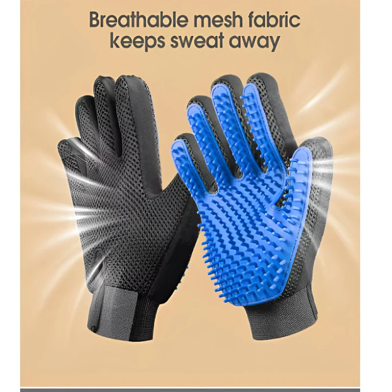Gant de Toilettage en Silicone pour Chats & Chiens