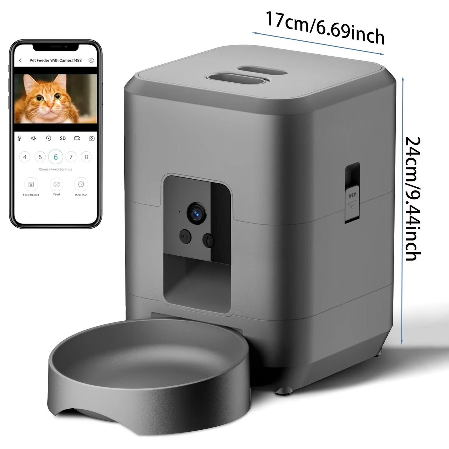 Distributeur Automatique de Croquettes Intelligent pour Chats