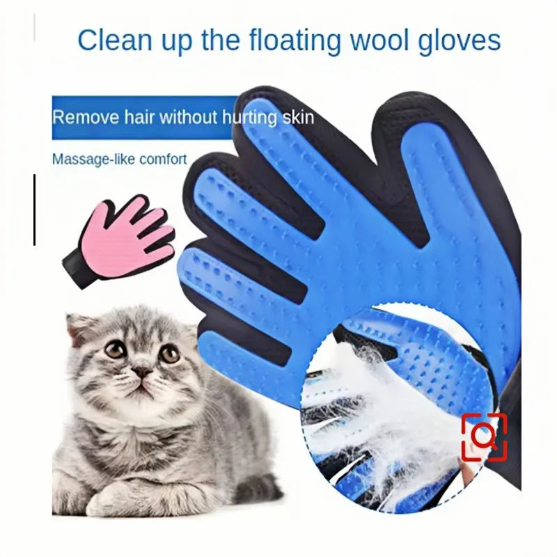 Gant de Toilettage en Silicone pour Chats & Chiens