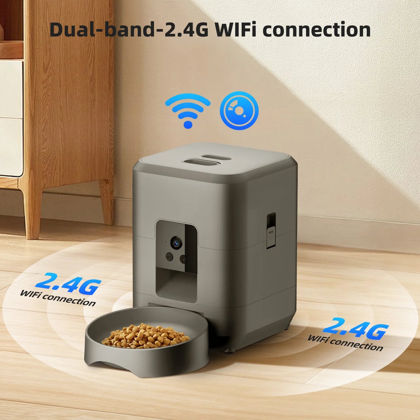Distributeur Automatique de Croquettes Intelligent pour Chats